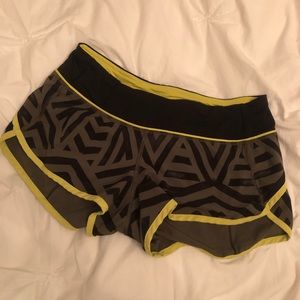 Lululemon speed shorts